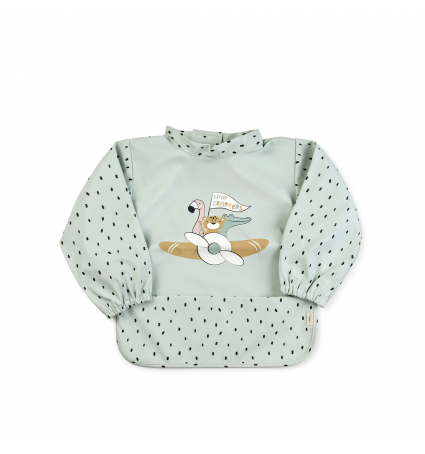 Babero con mangas Saro Little Explorers
