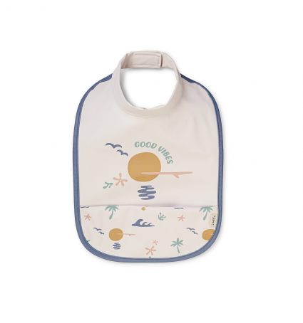 Babero Impermeable Saro Good Vibes