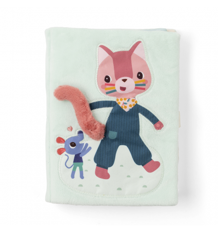 Libro de texturas Lilliputiens Nina se disfraza