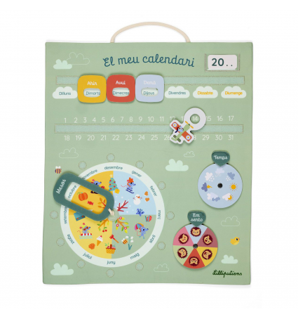 El meu calendari Lilliputiens - Catalán