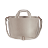 Bolsa Canastilla Walking Mum Praliné rayas Moka
