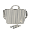 Bolsa Canastilla Walking Mum Praliné rayas Matcha