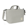 Bolsa Canastilla Walking Mum Praliné rayas Matcha