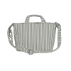 Bolsa Canastilla Walking Mum Praliné rayas Matcha