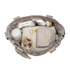 Bolsa Walking Mum Crossbody Caetana Sand