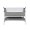 Minibressol Collit Cozee Tutti Bambini lite white/charcoal