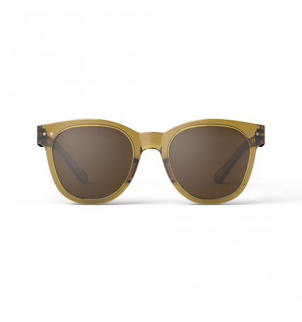Gafas de sol Izipizi Adulto N Golden Green vidrio marrón