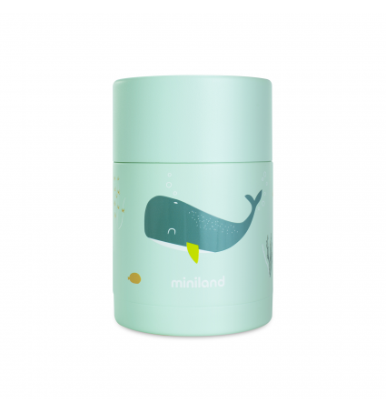 Termo per a solids Miniland 600ml food thermy ballena
