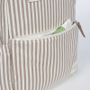Mochila Walking Mum Praliné Rayas Moka