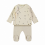Gipó creuat & Pantaló Babyclic Cel Ecru