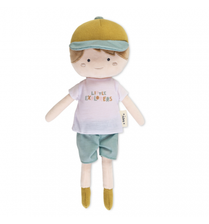 Muñeco de trapo Saro Little Explorers Oliver
