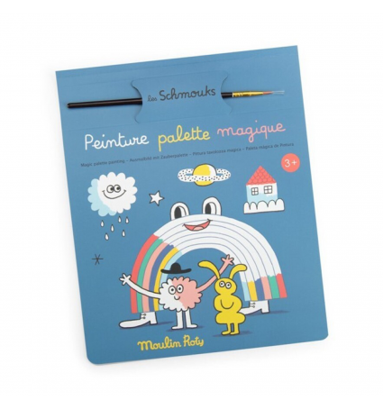 Paleta màgica de pintura Moulin Roty Les Schmouks