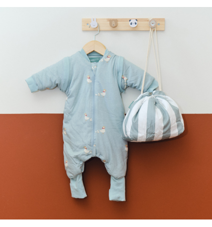 Pijama manta molis&co TOG 2.5 con calcetines 1 año Duck Family