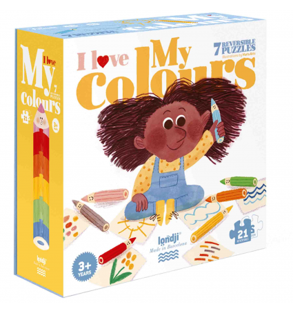 I love My Colours Puzle Londji