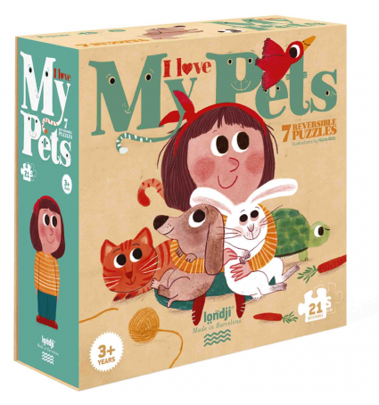 I Love My Pets Puzle Londji