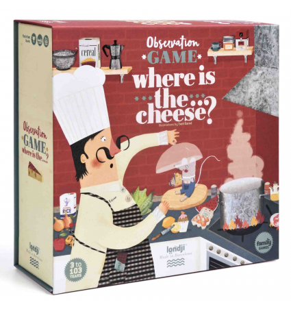 Where is the... Cheese? Londji juego de mesa la Panxamama
