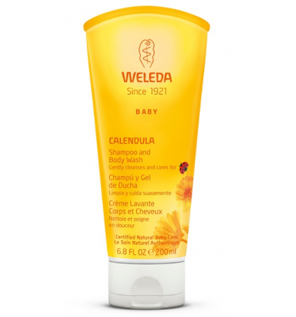 Champú y Gel de Ducha Caléndula Weleda